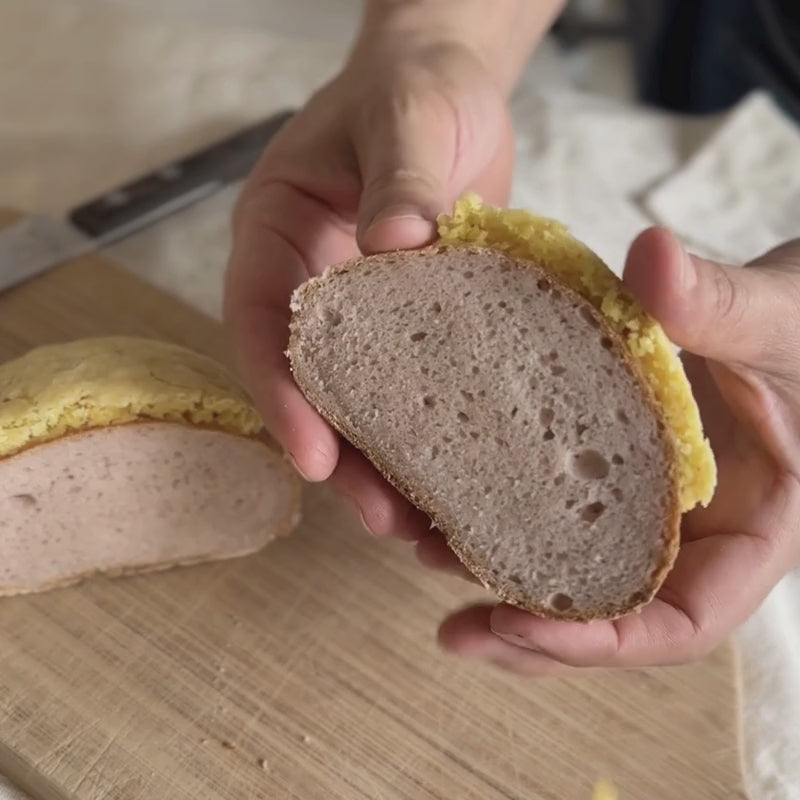 Load video: Foodcraft Gluten Free Vegan Sourdough Pineapple Buns