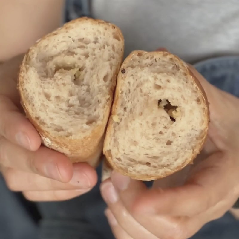 Load video: Gluten Free Vegan Sourdough Salted Butter Roll "Shio Pan" - 1pc
Foodcraft Online Store