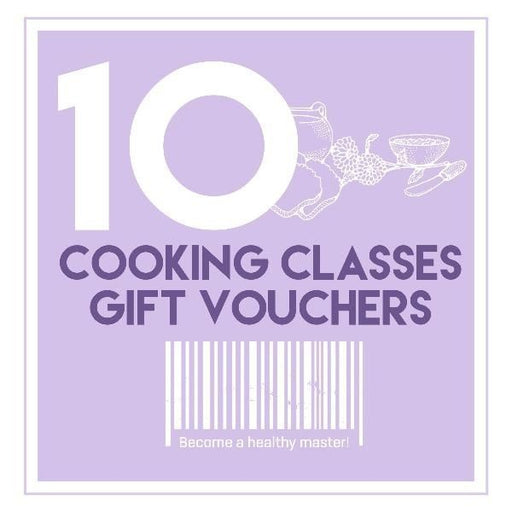 10 Cooking Class E-Vouchers - FoodCraft Online Store 