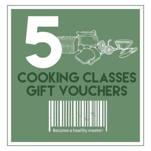 5 Cooking Class E-Vouchers - FoodCraft Online Store 