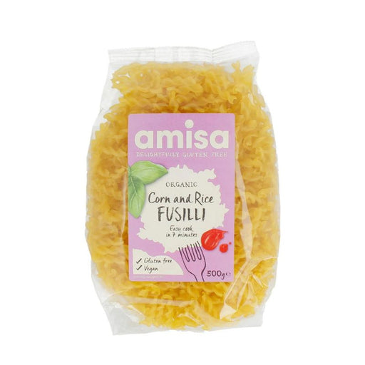 Amisa Organic Gluten Free Corn & Rice Fusilli - Foodcraft Online Store