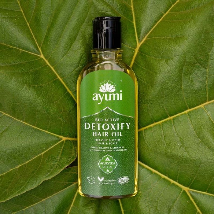 Ayumi Bio Active Detoxify Hair Oil - 150ml - FoodCraft Online Store 