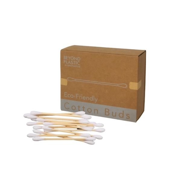 Beyond Plastic by Zero Plastic Bamboo Cotton Buds - 200pcs - FoodCraft Online Store 