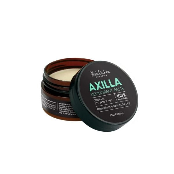 Black Chicken Remedies Axilla Natural Deodorant Paste Original - 75g - FoodCraft Online Store 