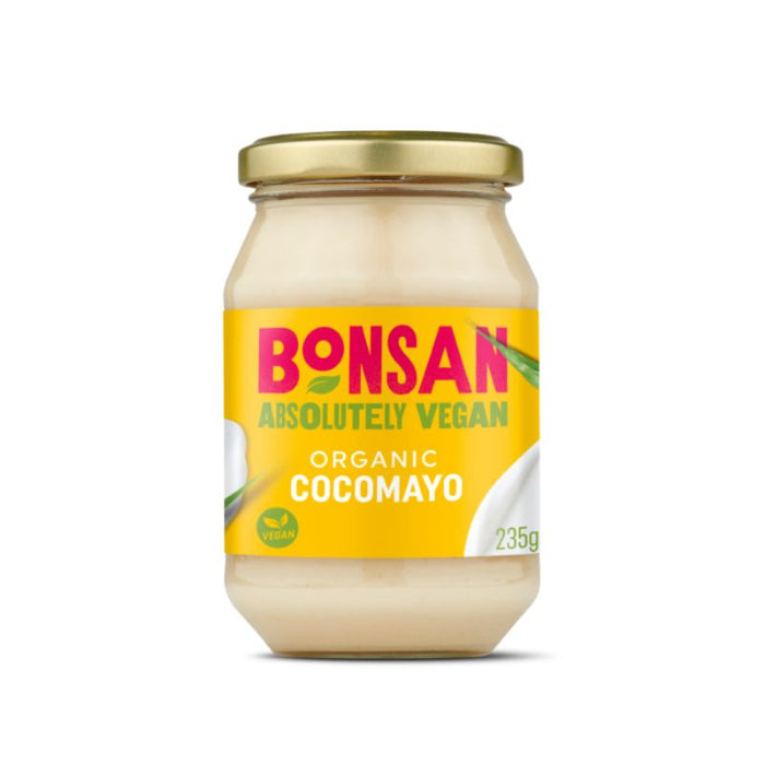 Bonsan 有機純素椰子蛋黃醬 - 235g