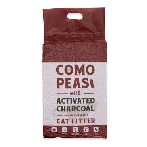 COMO PEAS 100% Biodegradable Cat Litter with Activated Charcoal - 2.5kg - FoodCraft Online Store 