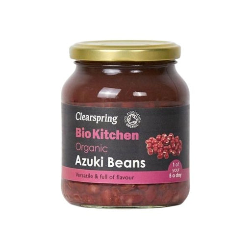 Clearspring Bio Kitchen Organic Azuki Beans - 350g - FoodCraft Online Store 