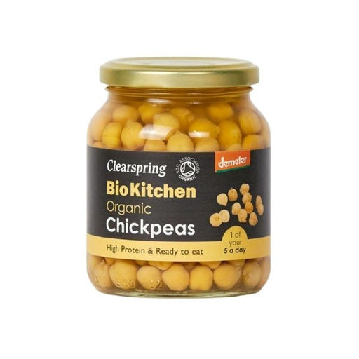 Clearspring Bio Kitchen Organic Chickpeas - 350g - FoodCraft Online Store 