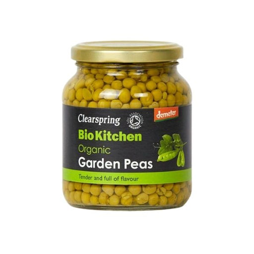 Clearspring Bio Kitchen Organic Garden Peas - 350g - FoodCraft Online Store 