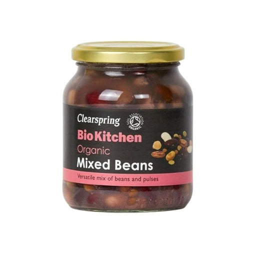 Clearspring Bio Kitchen Organic Mixed Beans - 350g - FoodCraft Online Store 