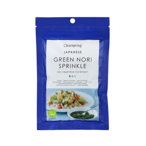 Clearspring Japanese Green Nori Sprinkle Sea Vegetable Condiment (Aonori) - 20g - FoodCraft Online Store 