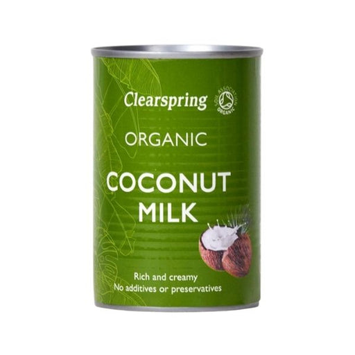 Clearspring Organic Coconut Milk - 400ml - FoodCraft Online Store 