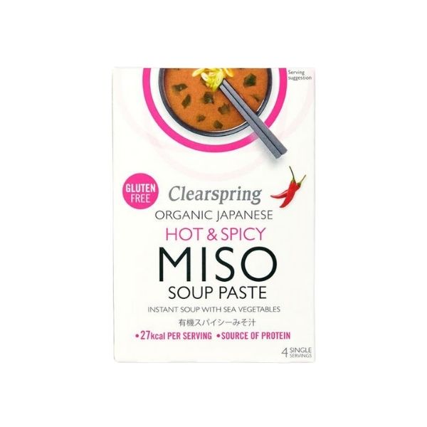 Clearspring Organic Japanese Sweet White Miso Paste - Pasteurised