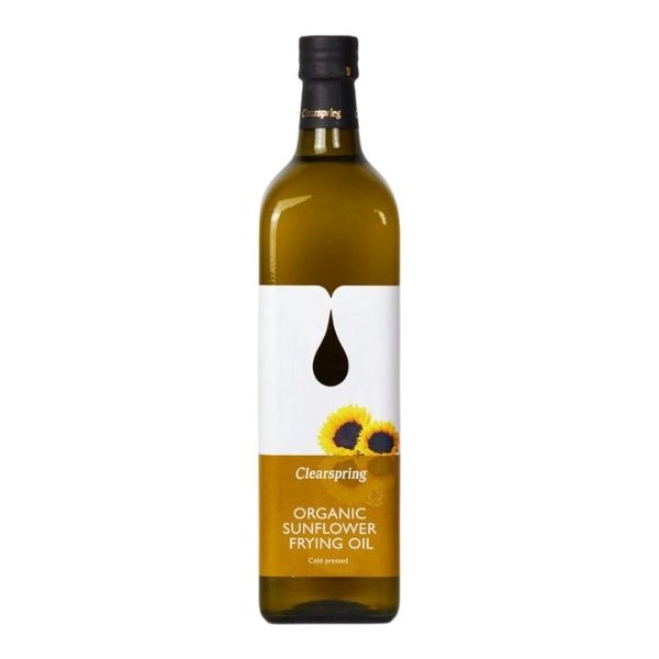 Clearspring Organic Sunflower Frying Oil - 1L - FoodCraft Online Store 