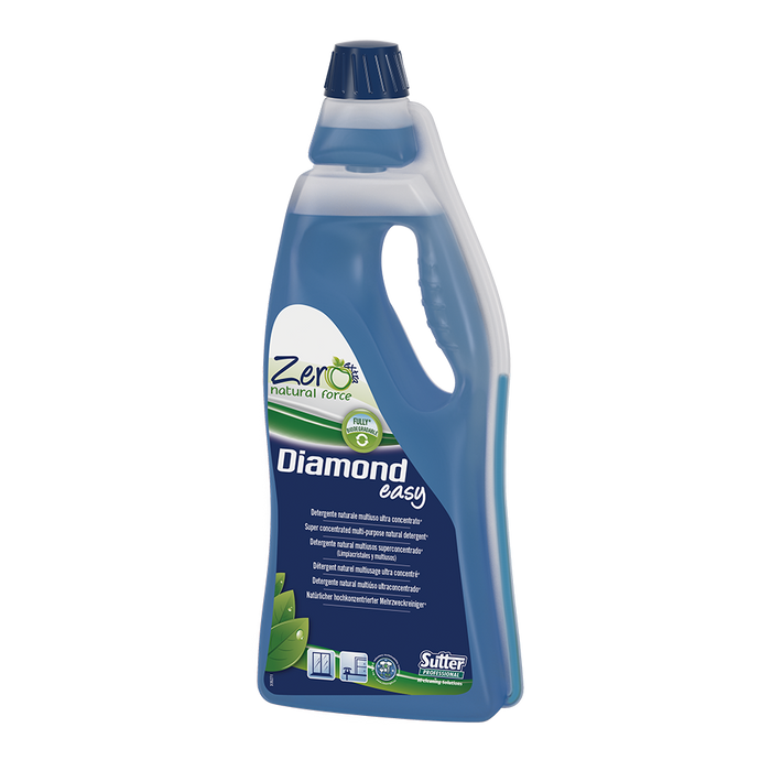 Zero Natural Force - DIAMOND EASY Super Concentrated Multi-purpose Natural Detergent (750ml) - FoodCraft Online Store 