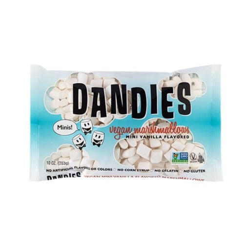 Dandies Vegan Mini Marshmallows Vanilla Flavored - 283g - FoodCraft Online Store 