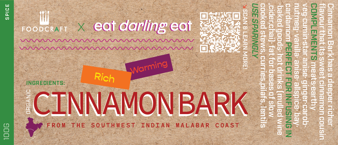 Organic Cinnamon Bark - Foodcraft Online Store