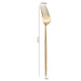 Heavyweight Gold Plated Stainless Steel Cutlery Set - 6 Pieces - FoodCraft Online Store 