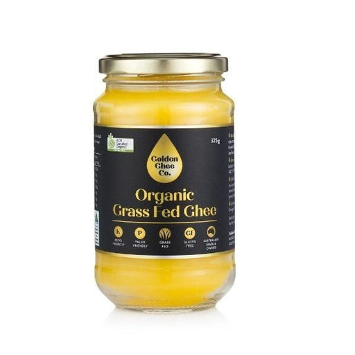 Golden Ghee Co. Organic Grass Fed Ghee - 325g - FoodCraft Online Store 
