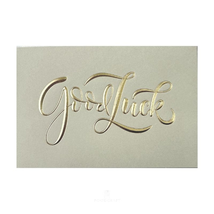 Greeting Card - Good Luck - FoodCraft Online Store 