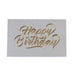 Greeting Card - Happy Birthday - FoodCraft Online Store 