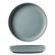 Grey Blue Porcelain Plate - 20cm x 4cm - FoodCraft Online Store 