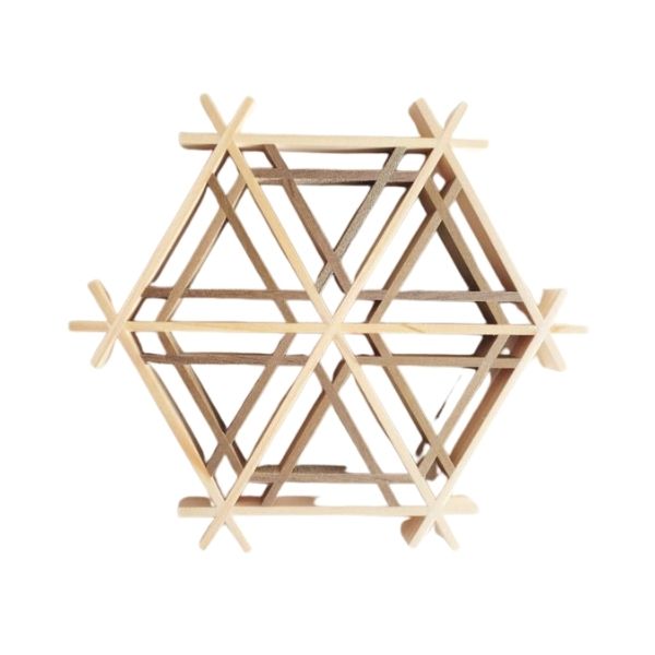 Handmade Wooden Japanese Kumiko Coasters - FoodCraft Online Store 