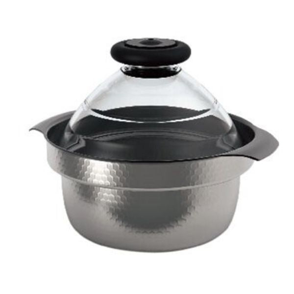 Hario YUKIHIRA Glass Lid Stainless Steel Rice Cooker - 150-450g ...