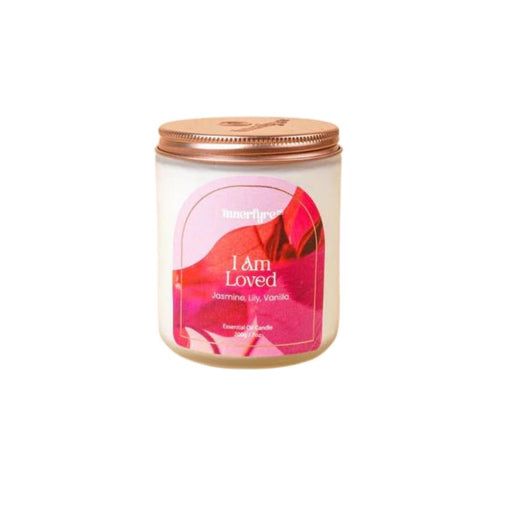 I AM LOVED CANDLE JASMINE, LILY, VANILLA - Foodcraft Online Store