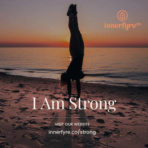 I AM STRONG CANDLE ANGELICA ROOT, CYPRESS, CEDAR - Foodcraft Online Store