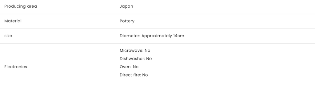 Ikutouen SEN-3 沖繩手工製作條紋陶瓷碟 - 22 x 5cm