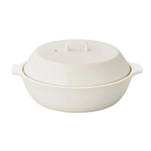 KAKOMI IH Donable Clay Pot 2.5L (3-4 people) - White - FoodCraft Online Store 