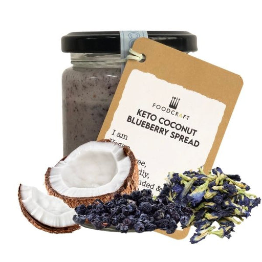 Keto Coconut Blueberry Spread - 180g - FoodCraft Online Store 