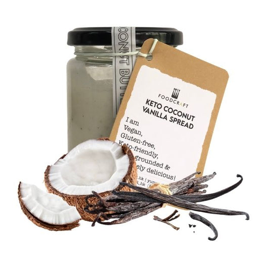 Keto Coconut Vanilla Spread - 180g - FoodCraft Online Store 