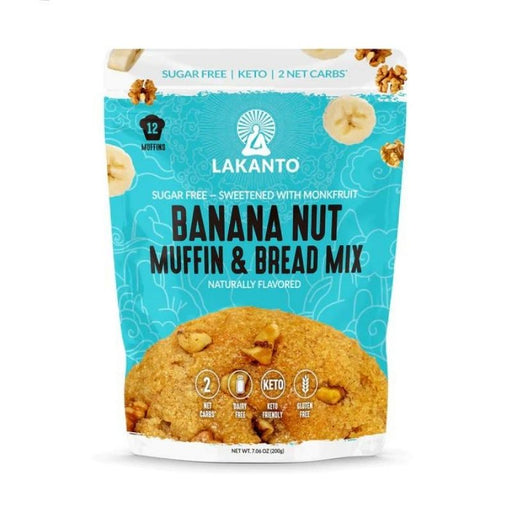 Lakanto Sugar-Free Banana Nut Muffin Mix 200g