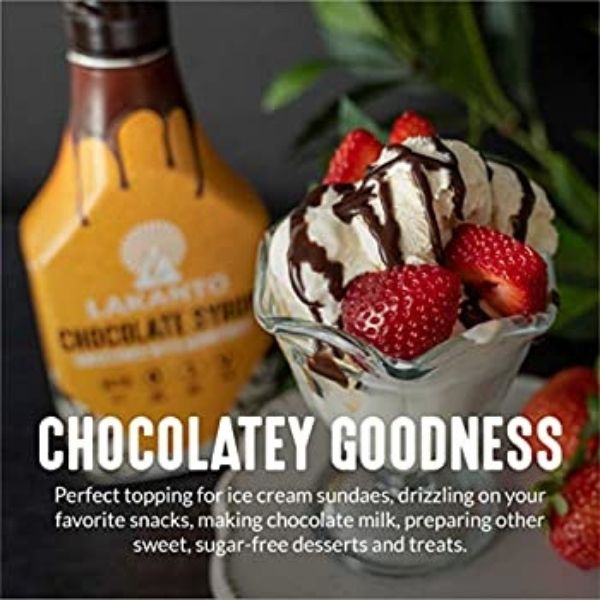 Lakanto Sugar-Free Chocolate Syrup - 473ml - FoodCraft Online Store 