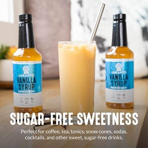 Lakanto Sugar-Free French Vanilla Simple Syrup - 488ml - FoodCraft Online Store 