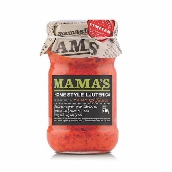 Mama's Home Style Lutenica Roasted Pepper Spread - 290g - FoodCraft Online Store 