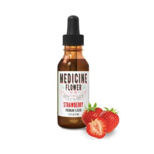 Medicine Flower Organic Strawberry Flavor Extract - 15ml - FoodCraft Online Store 