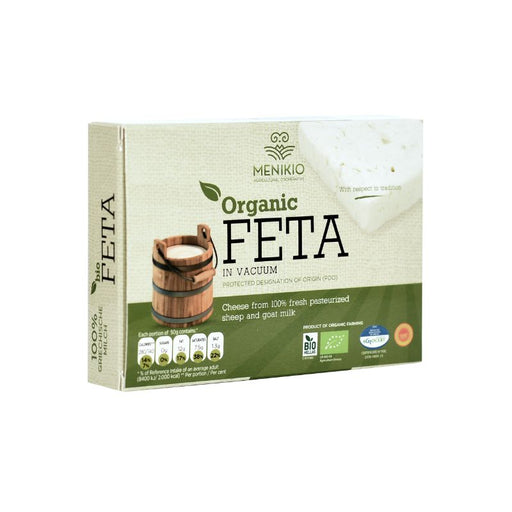 Menikio Organic Feta in Vacuum - Foodcraft Online Store