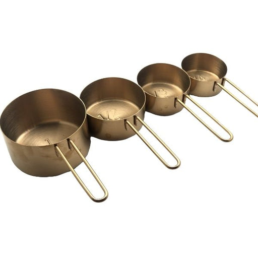 Metal Measuring Cups - Set of 4 cups - FoodCraft Online Store 
