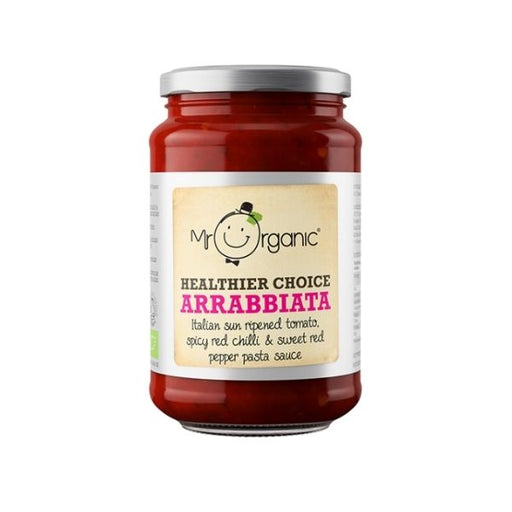 Mr Organic Healthier Choice Arrabiata Pasta Sauce - 350g - FoodCraft Online Store 