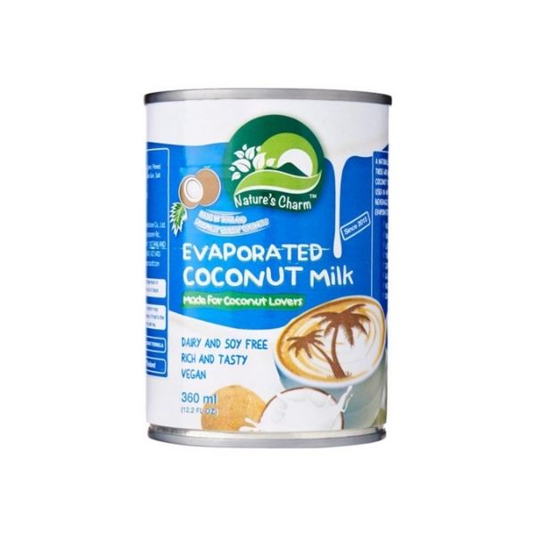 Nature's Charm Evaporated Coconut Milk - 360ml - FoodCraft Online Store 