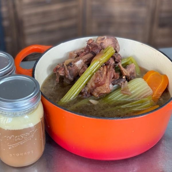 Pasture Raised Organic Chicken Bone Broth -  FoodCraft Online Store 