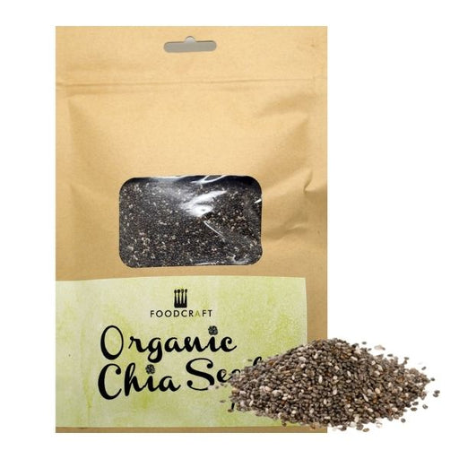 Organic Raw Chia Seeds - 227g - FoodCraft Online Store 