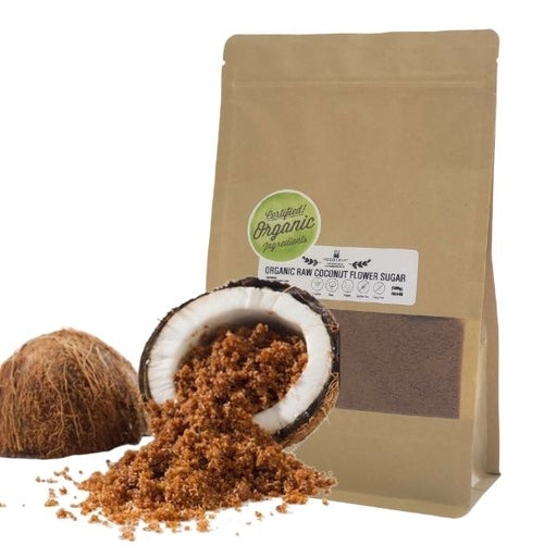 Organic Raw Coconut Flower Sugar - 500g - FoodCraft Online Store 