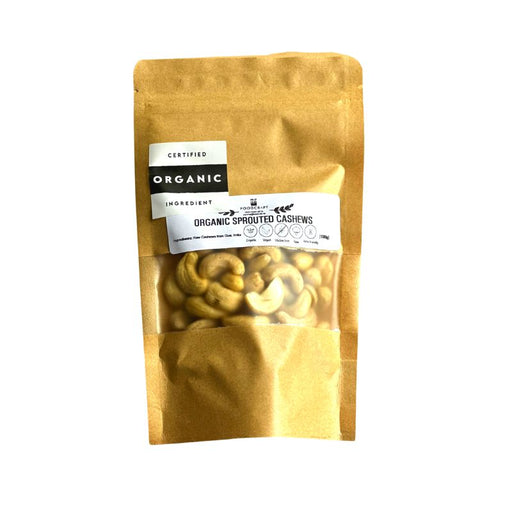 Organic Raw Sprouted Cashews - Foodcraft Online Store