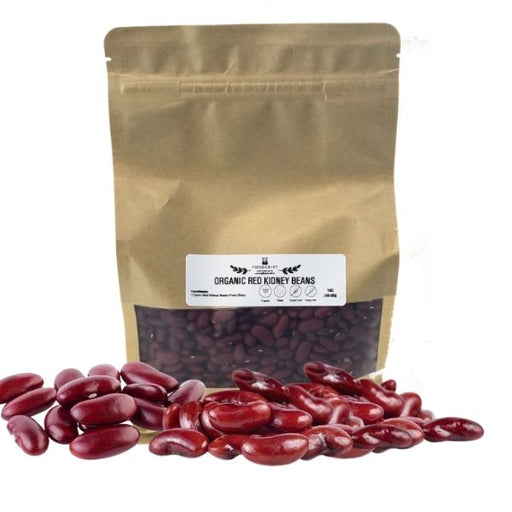 Organic Red Kidney Beans - 1kg - FoodCraft Online Store 