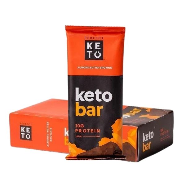 Perfect Keto Almond Butter Brownie Keto Bars - Set of 6 - FoodCraft Online Store 
