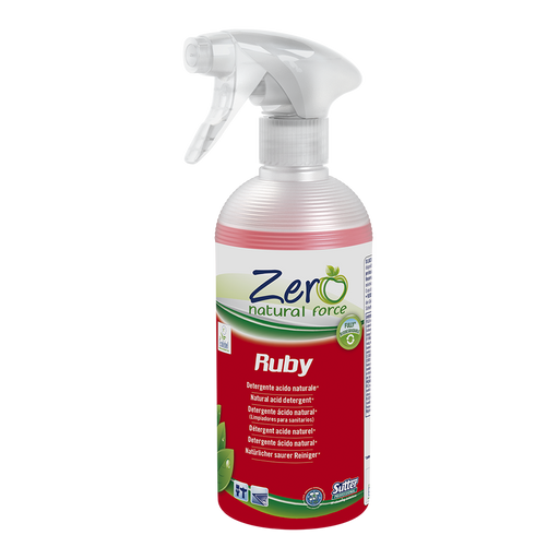 Zero Natural Force  RUBY Scented Descaling Natural Detergent (500ml) - FoodCraft Online Store 